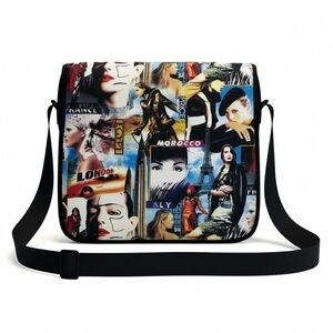 NEW Lightweight Laptop Print Fashion Travel Organize Messenger Shoulder Bag Tote